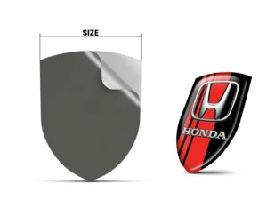 Honda Logosticker Premium Hochwertig Robust Gedruckt